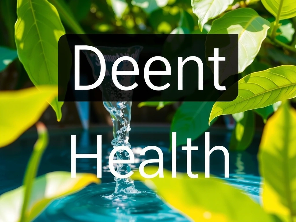 Imagine minimalistă cu elemente naturale simbolizând sănătate și vitalitate